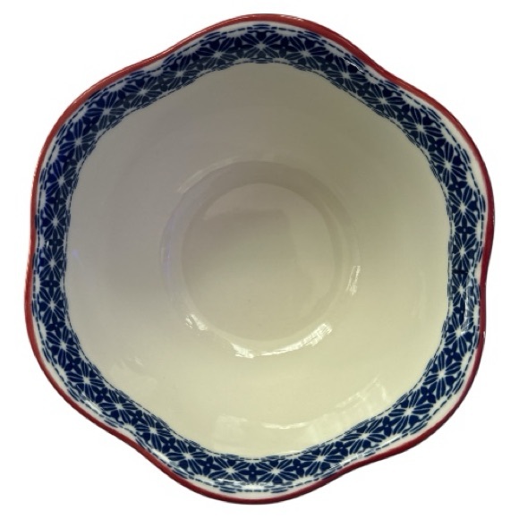 💐The Pioneer Woman Heritage Rose Cobalt Blue Soup Bowls Set of 4 - Picture 7 of 12